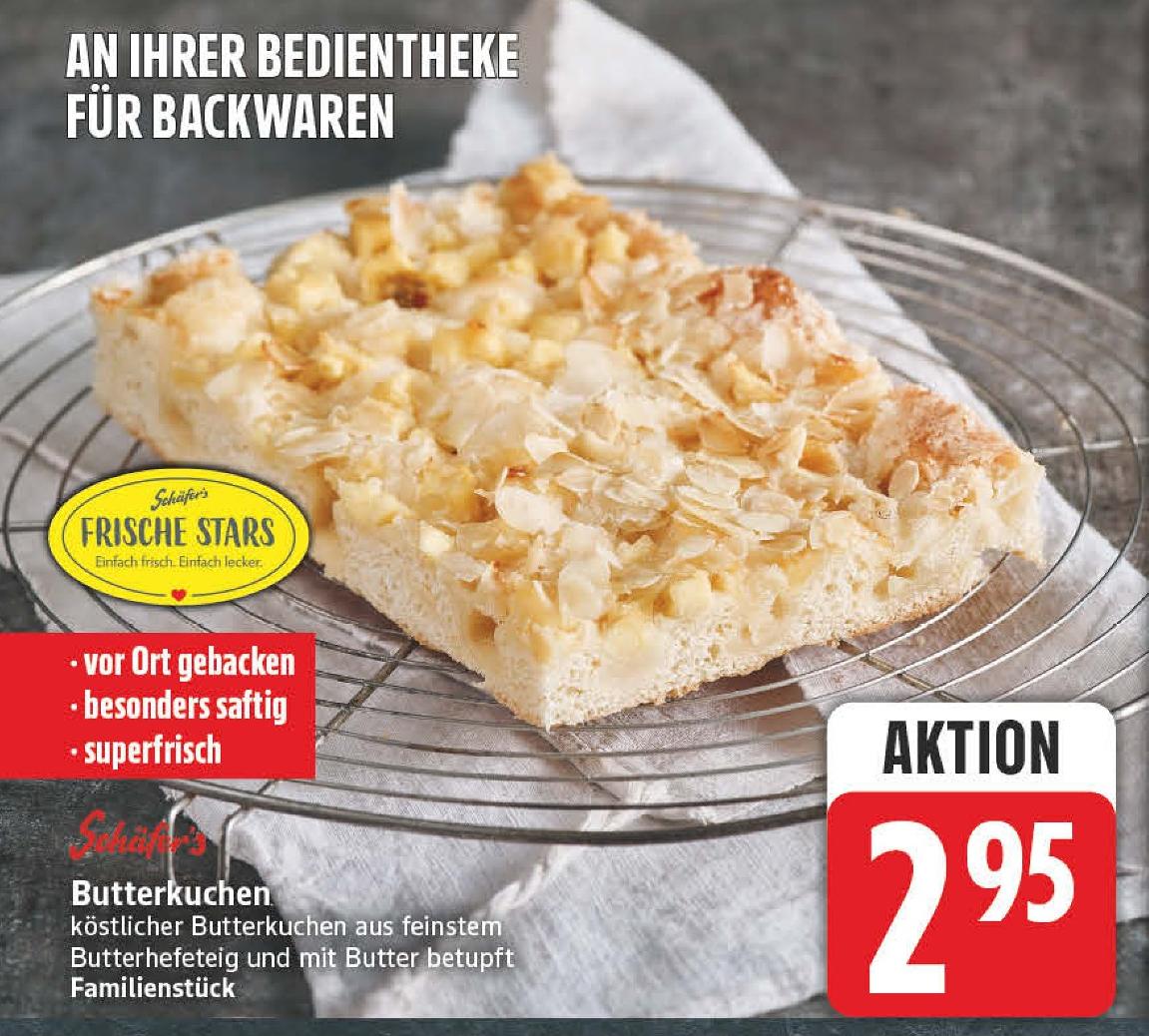 Butterkuchen von Schäfer's im aktuellen EDEKA Prospekt